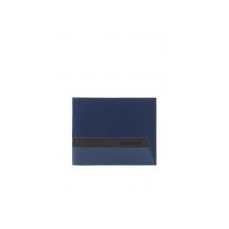 Portafoglio uomo Piquadro Keith blu - PU3891W115R/BLU