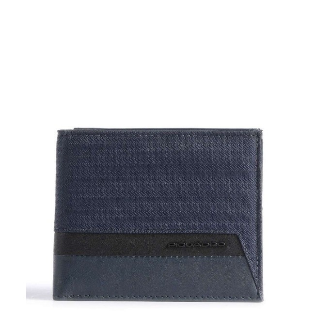 Piquadro Keith men's blue wallet - PU4518W115R / BLU