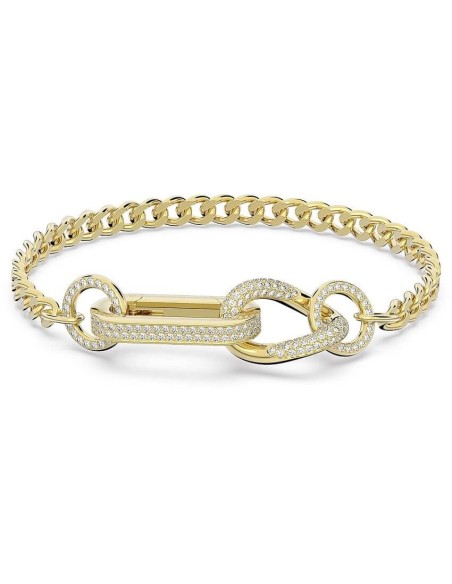 Swarovski Dextera bracelet, chain with golden pave 5636739