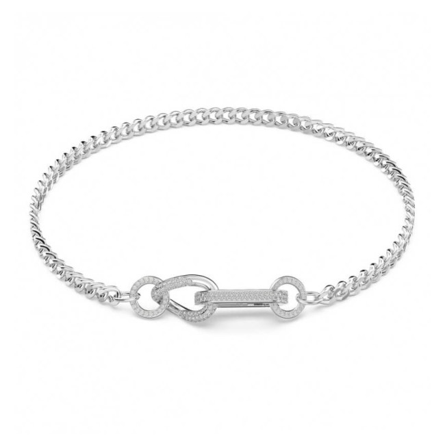 Swarovski Dextera necklace, chain with white pave 5655638