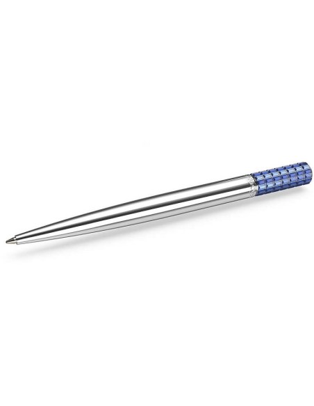Swarovski Ballpoint Pen Lucent Silver and blue crystals - 5647831