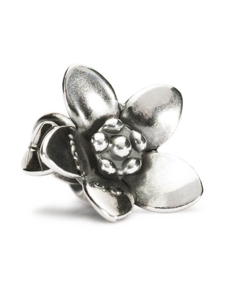 Trollbeads Argento Gemma Fiorita -TAGBE40038