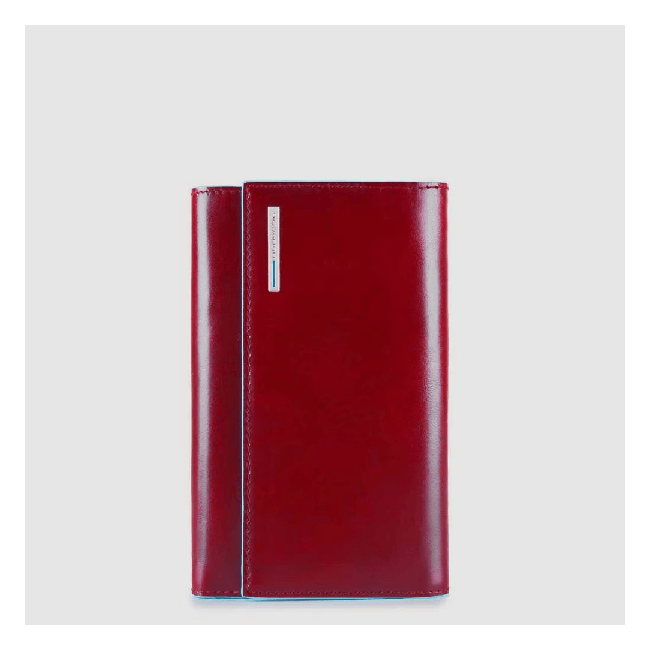 Piquadro Blue Square women's wallet red PD4152B2R / R