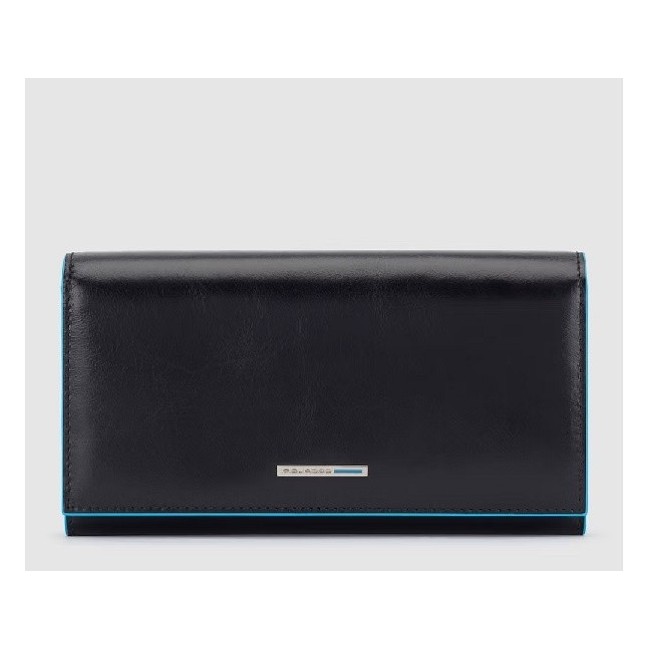 Piquadro Blue Square Damengeldbörse schwarz PD5904B2R / N