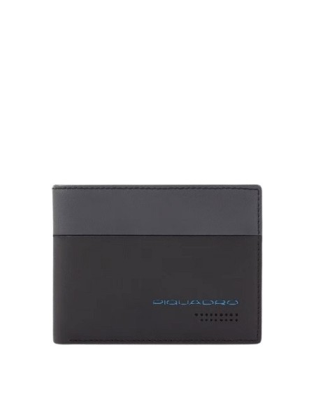 Piquadro man wallet black and gray Urban PU257UB00R / NGR