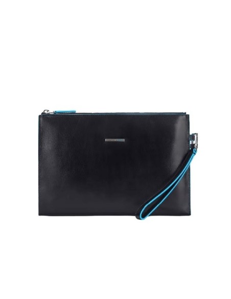 Pochette Piquadro sottile Blue Square nero AC5099B2/N