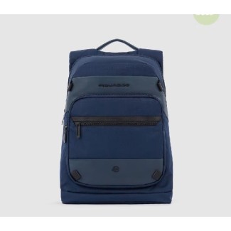 Piquadro Blue fabric backpack Keith line CA5847W115 / BLU