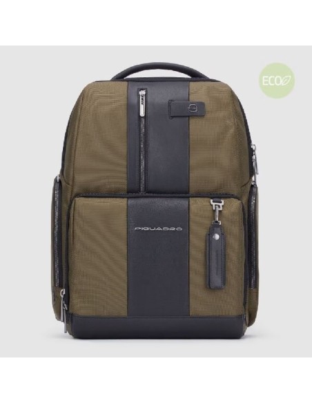 Piquadro Brief2 militärgrüner Rucksack - CA4532BR2 / VMN