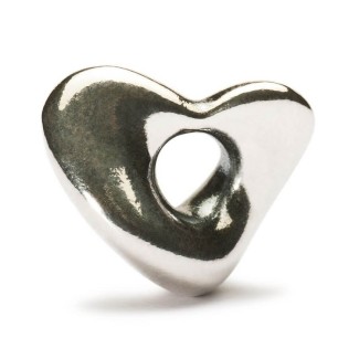 Trollbeads Argento Cuore Soffice -TAGBE-40032