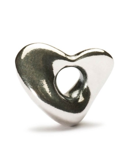 Trollbeads Silbernes weiches Herz -TAGBE-40032