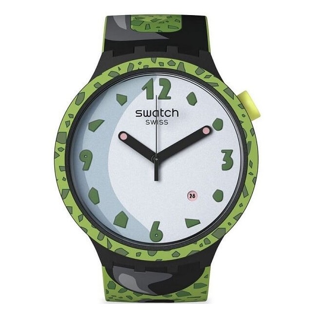 Orologio Swatch x Dragonball Cell vede e nero - SB01Z401
