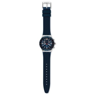 Swatch I New Chrono Uhren Blue Grid - YVS454