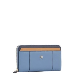 Piquadro Circle Damengeldbörse hellblau PD1515W92R / AZCU