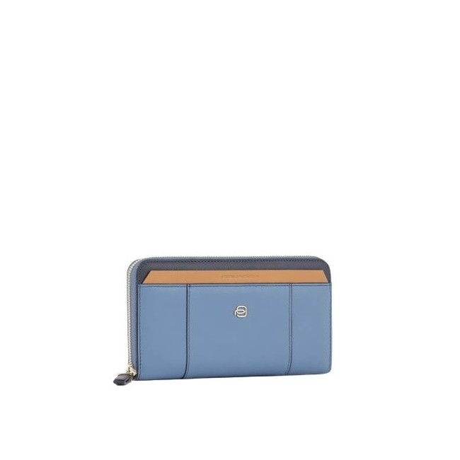 Piquadro Circle women's wallet light blue PD1515W92R / AZCU