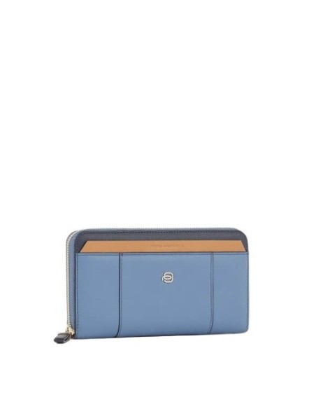 Piquadro Circle women's wallet light blue PD1515W92R / AZCU