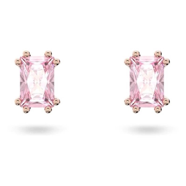 Swarovski Pink Stilla Lobo Earrings - 5639136