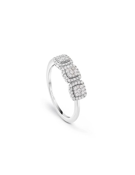 Salvini Bagliori Trilogie-Ring mit Diamantpavé - 20094165
