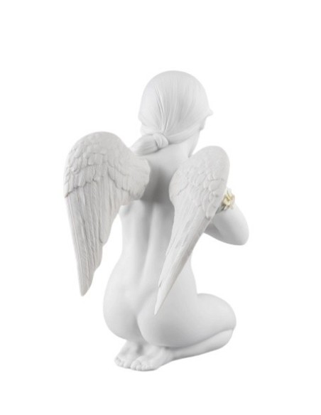 Scultura Lladrò Angelo Cuore Celestiale  - 01009444