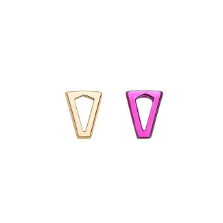 Valentina Ferragni Orecchini Joy Metallic Pink & Gold -DVF-OR-LO3