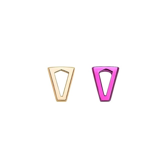 Valentina Ferragni Earrings Joy Metallic Pink & Gold -DVF-OR-LO3
