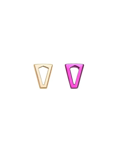 Valentina Ferragni Earrings Joy Metallic Pink & Gold -DVF-OR-LO3