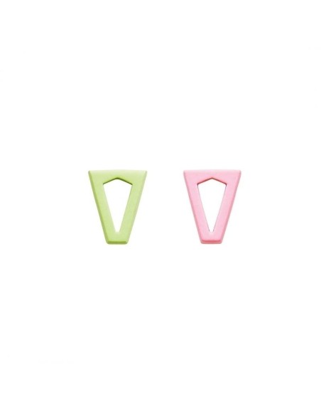 Valentina Ferragni Earrings Joy Baby Pink & Green -DVF-OR-LO1