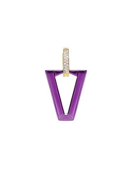 Valentina Ferragni Mono orecchino Metallic Violet -DVF-OR-LU11