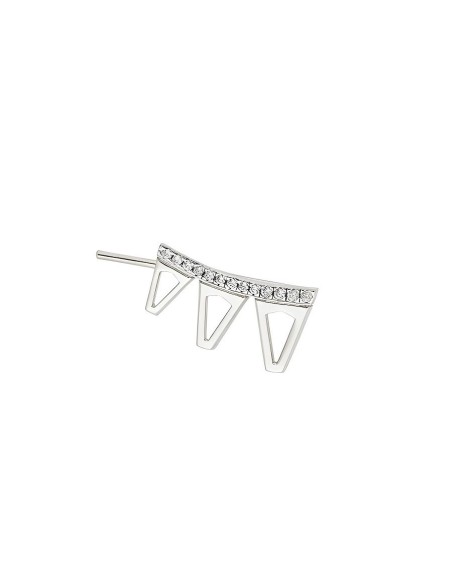 Valentina Ferragni Mono earring Elle Silver -DVO-OR-LO6