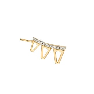 Valentina Ferragni Elle Gold Mono earring -DVO-OR-LO5