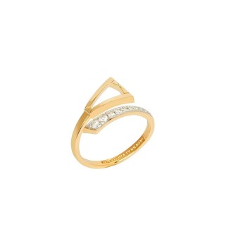 Valentina Ferragni Goldener Kaia-Ring -DVF-RI-KAIA