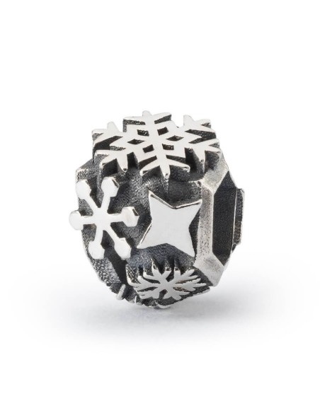 Trollbeads Argento Fiocchi di Neve -TAGBE20255