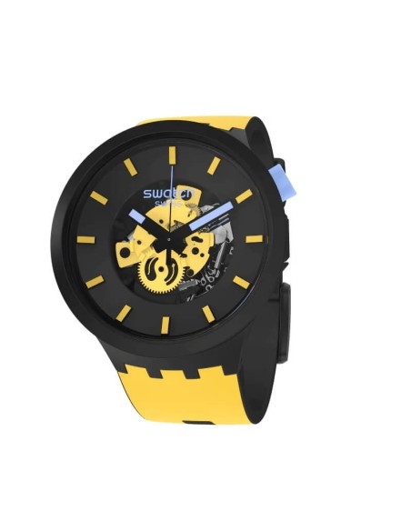 Swatch Big Bold Senfgelbe Uhr – SB03B109