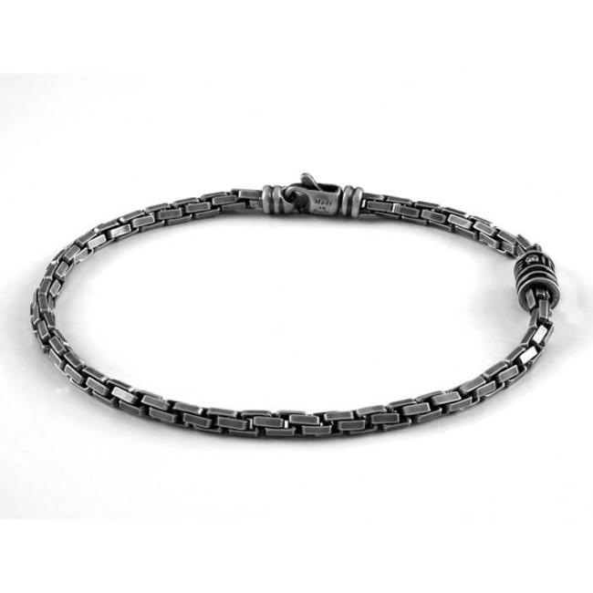 Bracciale Salvini Funky in argento brunito e diamante 20085552
