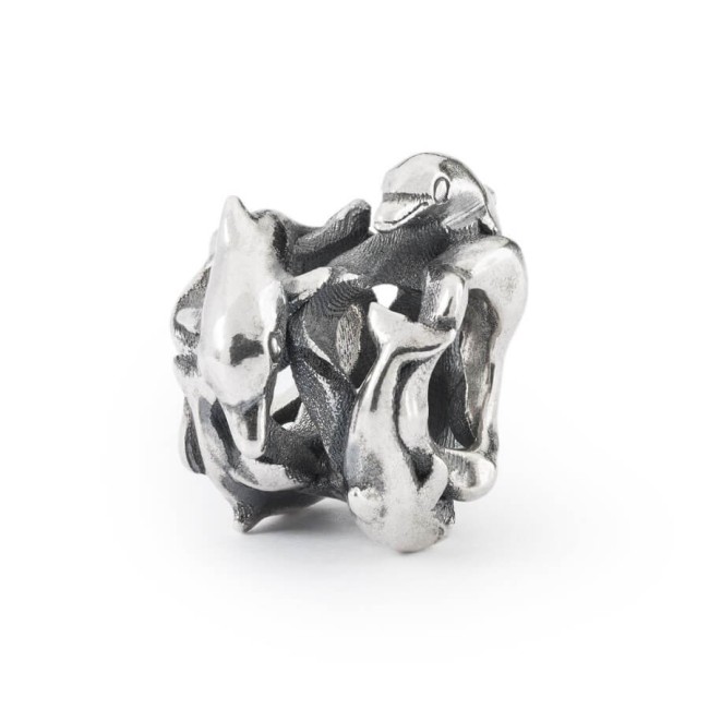 Trollbeads Delfinfamilie in Silber - TAGBE30185