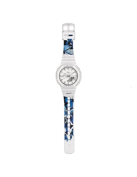 Casio G-Shock women's watch with butterflies GMA-S2100AP-7AER