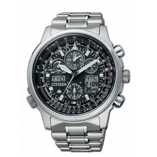 Citizen Radio Controlled Super Pilot Watches Black - JY8020-52E