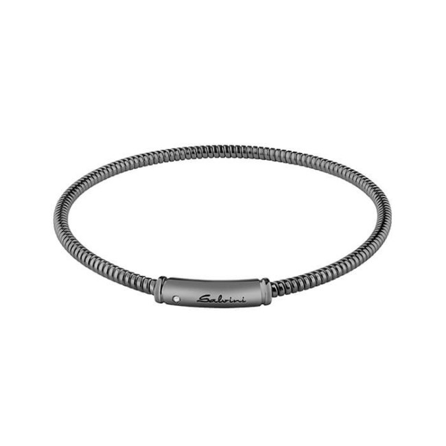 Bracciale Salvini Minimal Pop in oro brunito e diamanti - 20071756