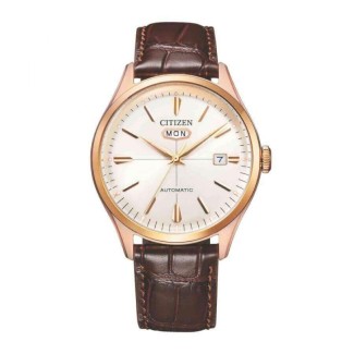 Orologio uomo Citizen C7 Automatico rosè in pelle  NH8393-05A