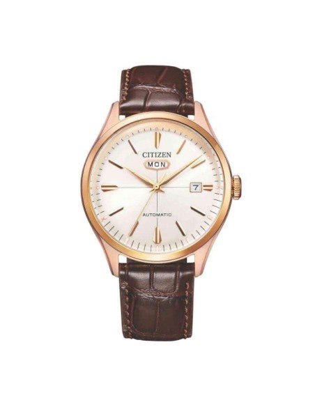 Orologio uomo Citizen C7 Automatico rosè in pelle  NH8393-05A