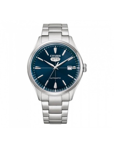 Citizen C7 Automatik Herrenuhr in Stahl, Blau NH8391-51L