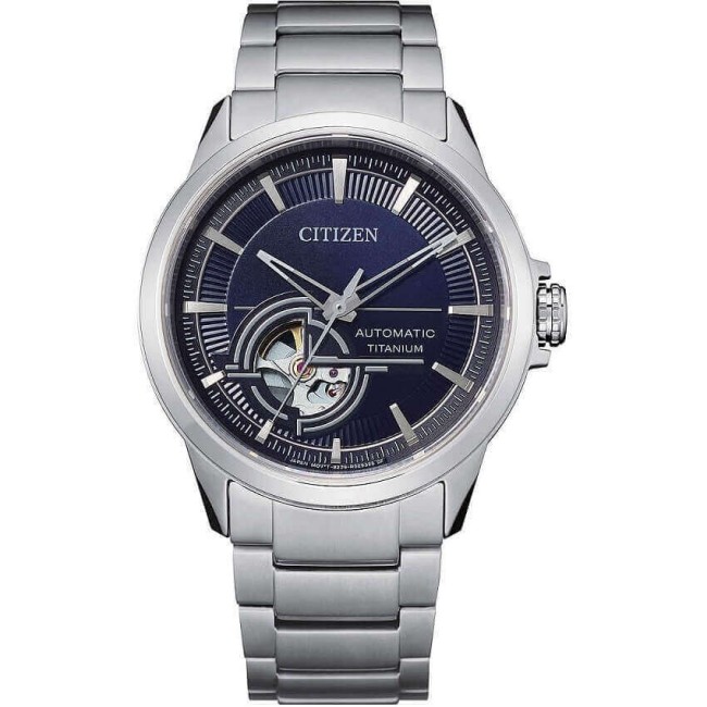 Citizen Automatik Blue Titanium NH9120-88L Herrenuhr