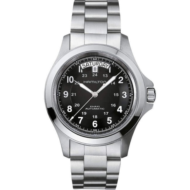 Hamilton Khaki Field King Auto Black Watch - H64455133