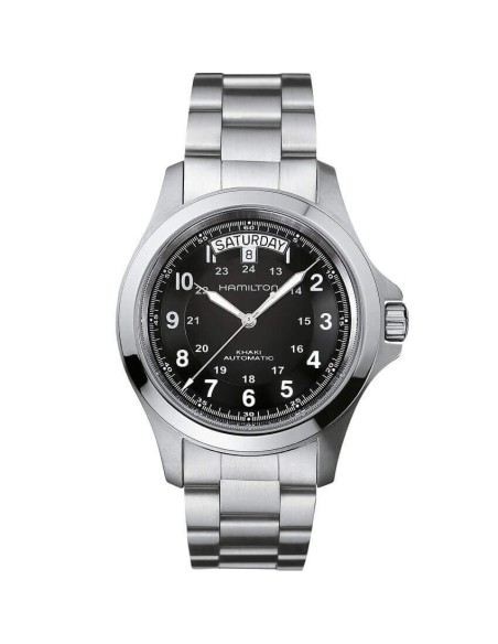 Orologio Hamilton Khaki Field King Auto Nero - H64455133