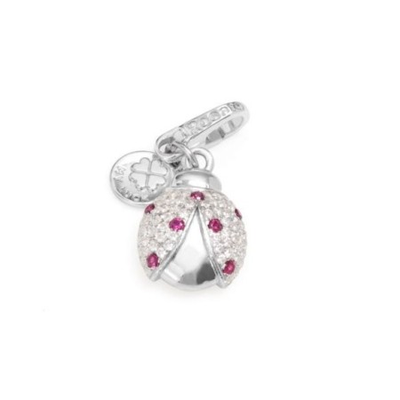 Charm Coccinella in argento - LU007