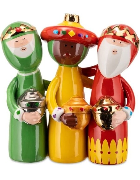 Alessi Statuina presepe Uno, Due, Tre Re Magi  AGJ01 4