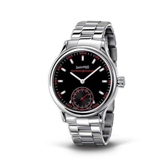Eberhard Traversetolo hand wound, black and red