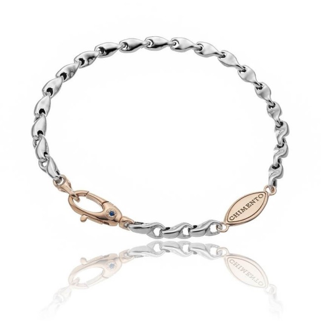 Chimento Men's Bracelet in silver and sapphire - 8B20012ZS7200