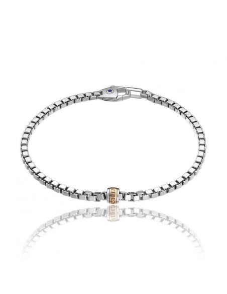 Chimento Men's Bracelet in silver and sapphire - 8B10010ZS7200