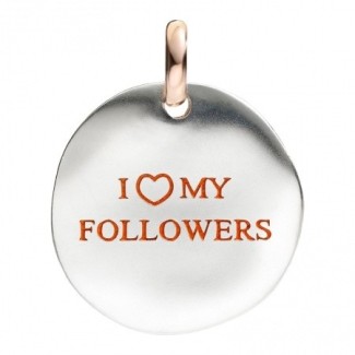 Moneta grande Followers in argento Civita by Queriot