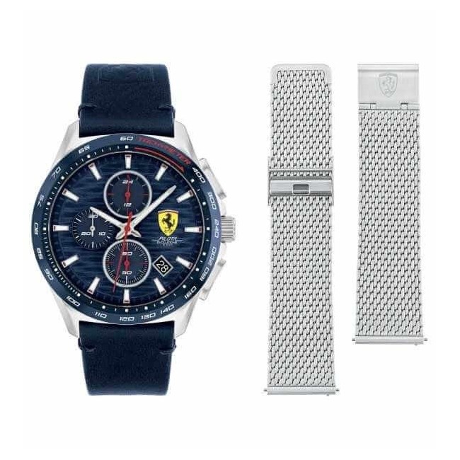 Chrono Scuderia Ferrari Pilota Evo Blue Watch FER0830882